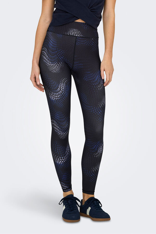 Only Play Leggings cintura subida preto