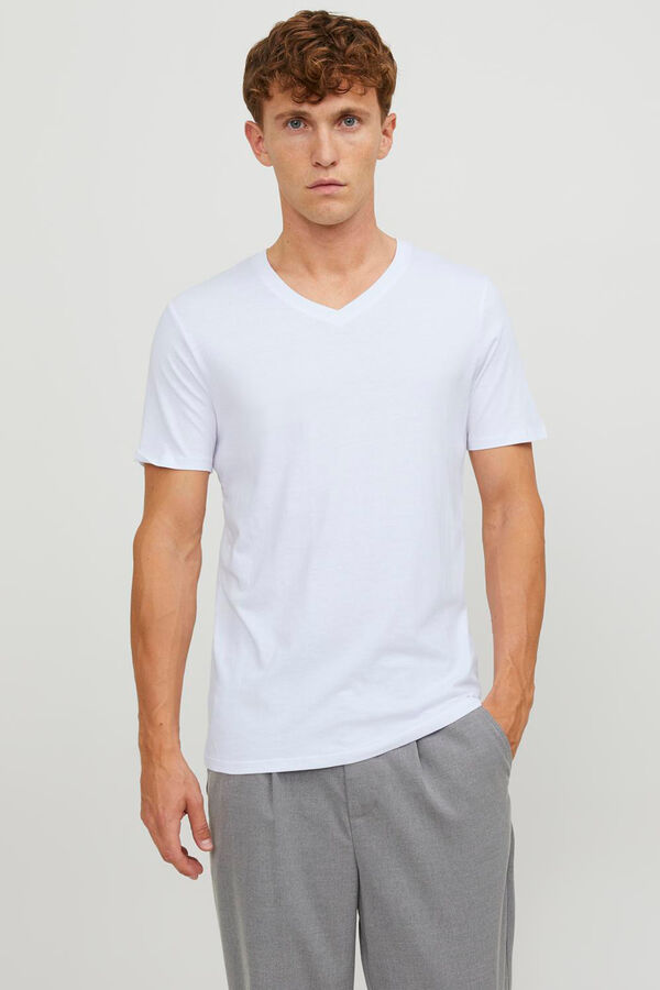 Jack & Jones Pack 2 camisetas regular fit blanco