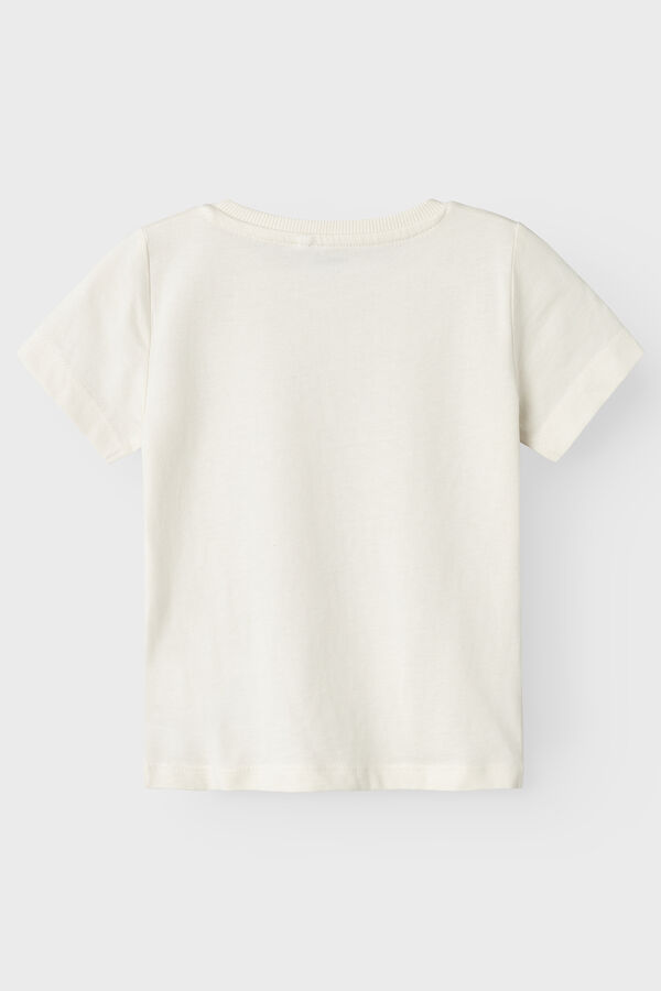 Name it Camiseta ni&ntilde;a super power blanco