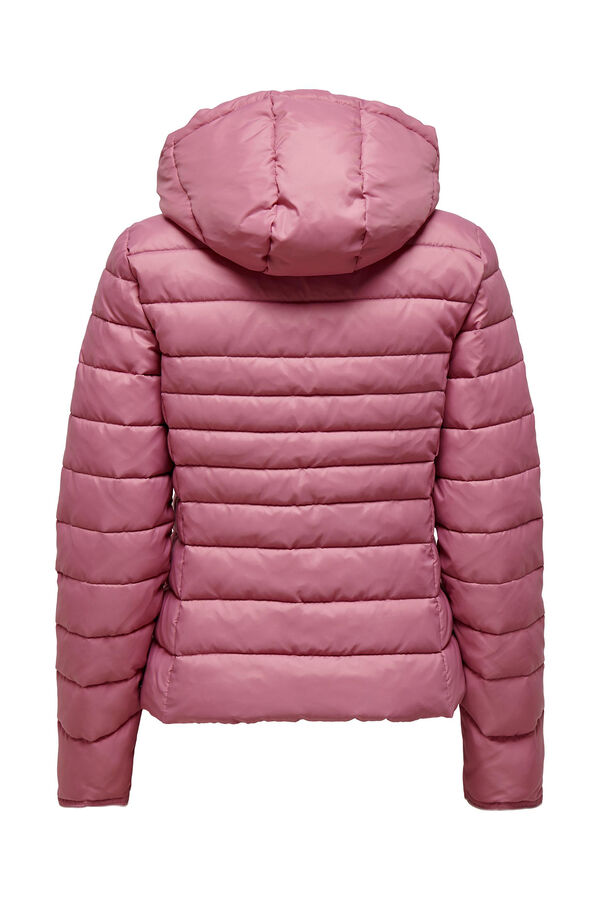 Only Play Casaco com capuz ajust&aacute;vel rosa