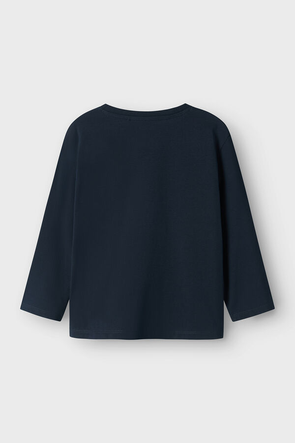 Name it Camiseta Lilo & Stitch manga larga azul