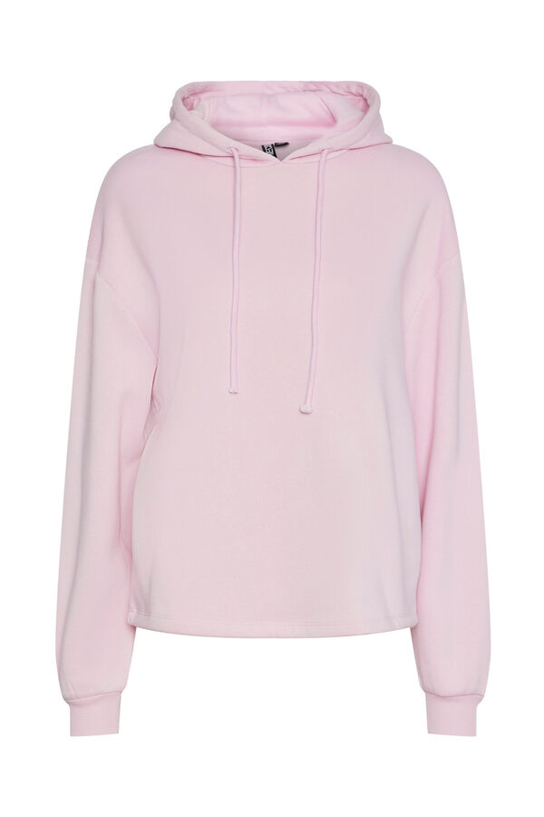 Pieces Sudadera con capucha morado/lila