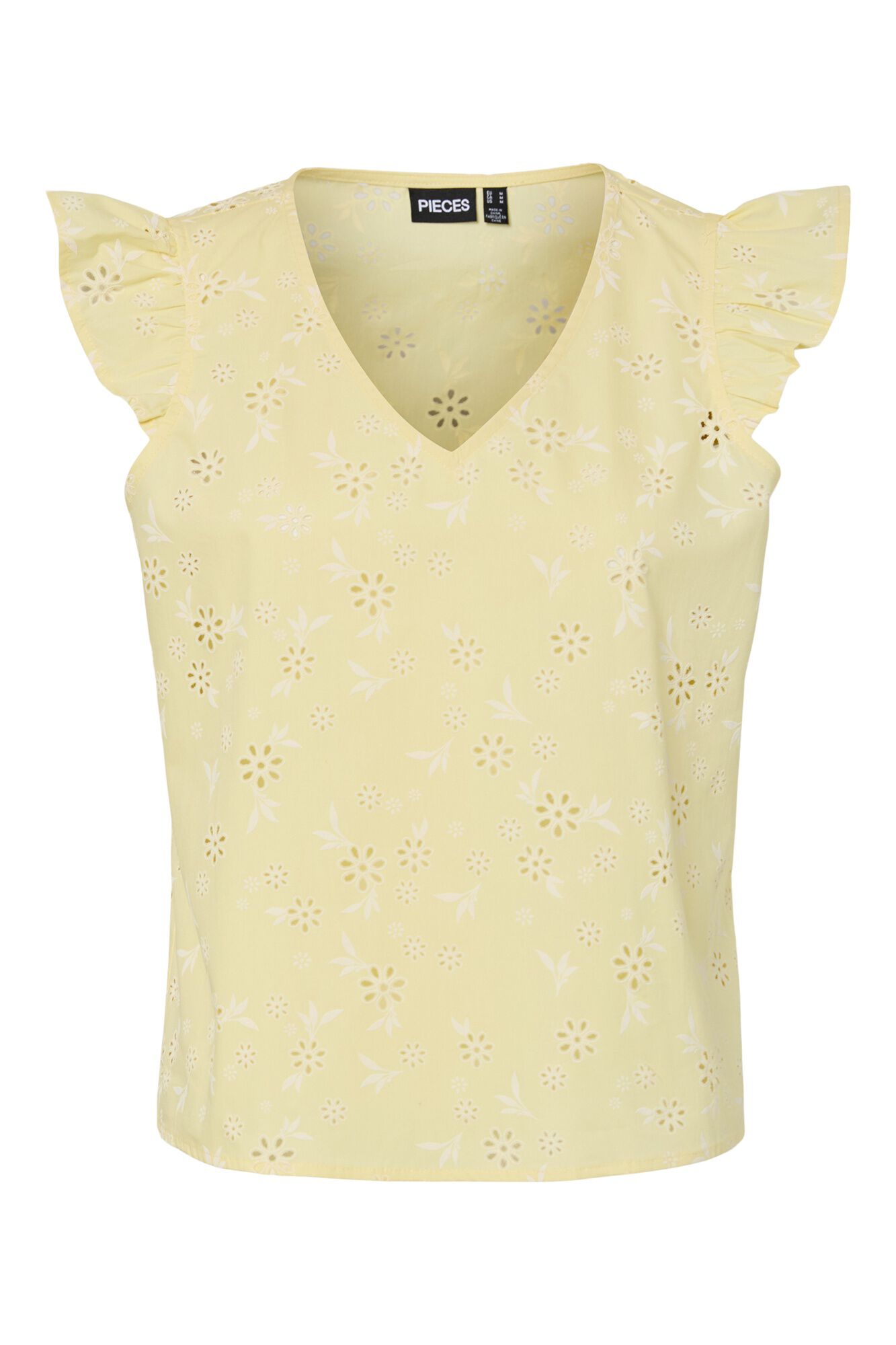 Pieces top pico volante
