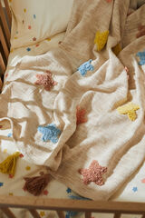 Calma House Plaid de algod&oacute;n Star estampado