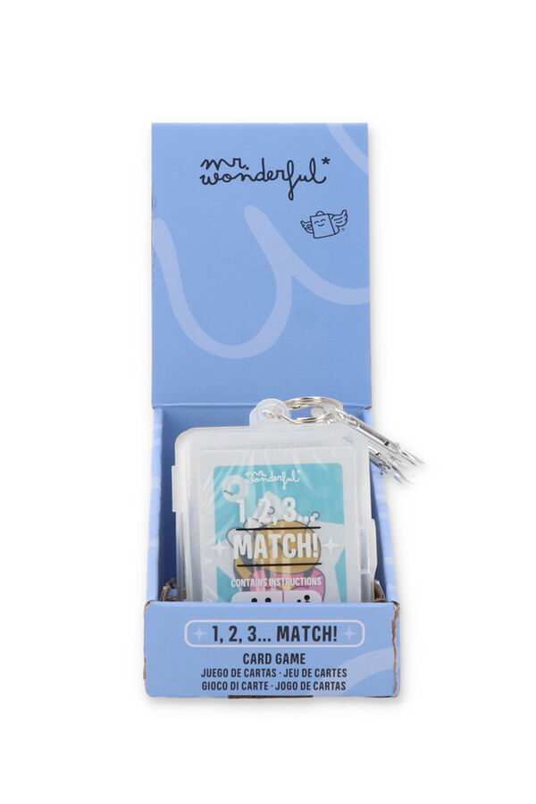 Mr. Wonderful Juego de cartas 1, 2, 3&hellip; MATCH! estampado