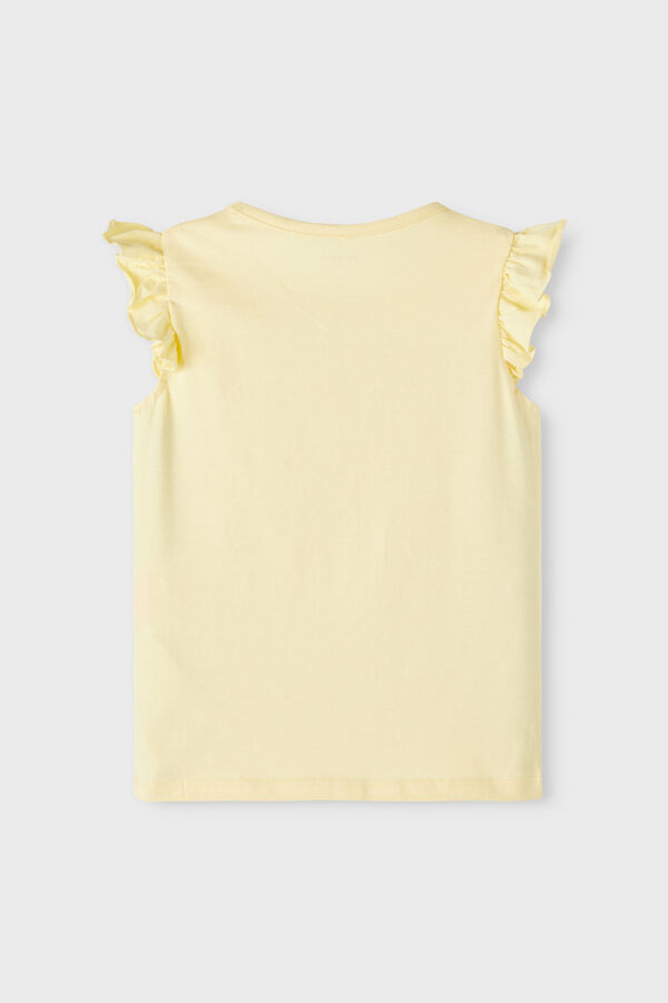 Womensecret Camiseta de niña de la Patrulla Canina sin mangas amarillo