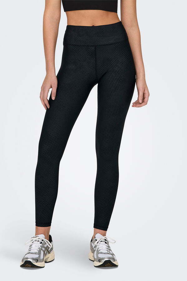 Only Play Leggings de cintura alta y longitud completa negro