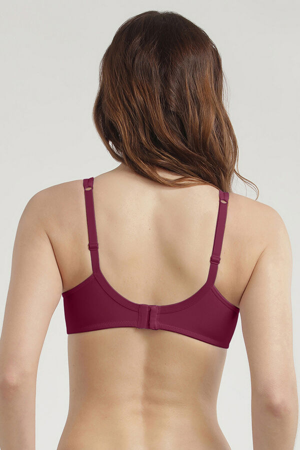 DIM Suti&atilde; com soutien de grande capacidade vermelho