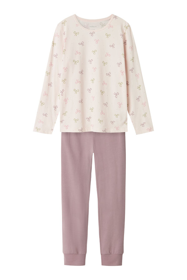 Name it Conjunto de pijama ni&ntilde;a lazos morado/lila