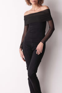 Cotonella Camiseta Cuello Drapeado Manga Larga