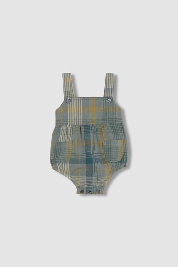 Gocco Ranita de cuadros azul turquesa