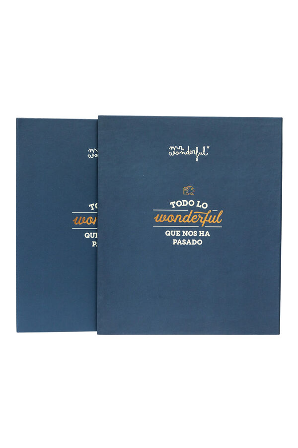 Mr. Wonderful &Aacute;lbum de fotos estampado