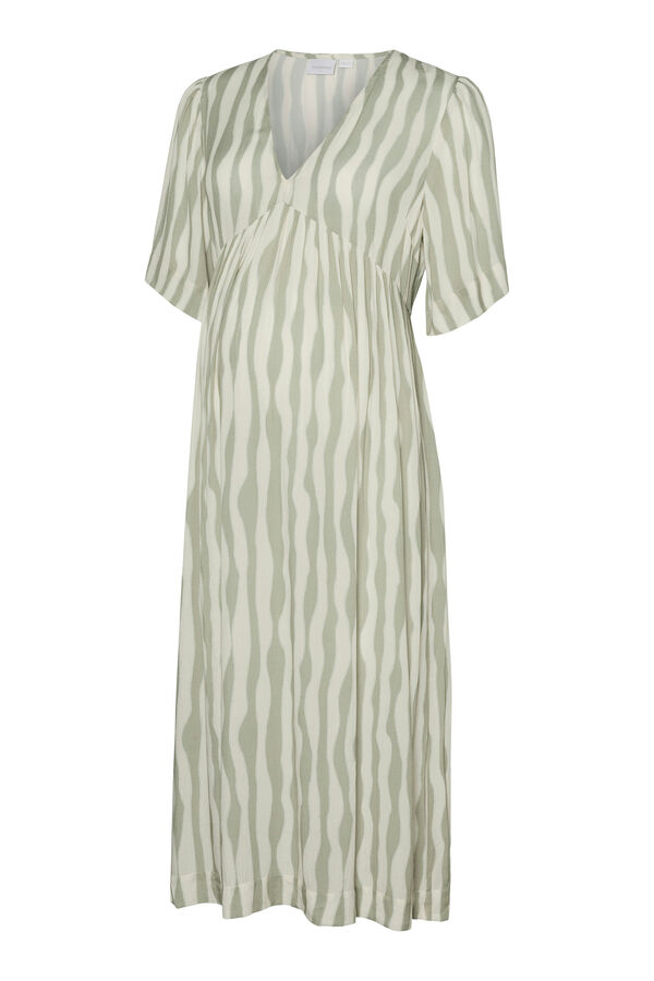Mamalicious Vestido midi maternity cinzento