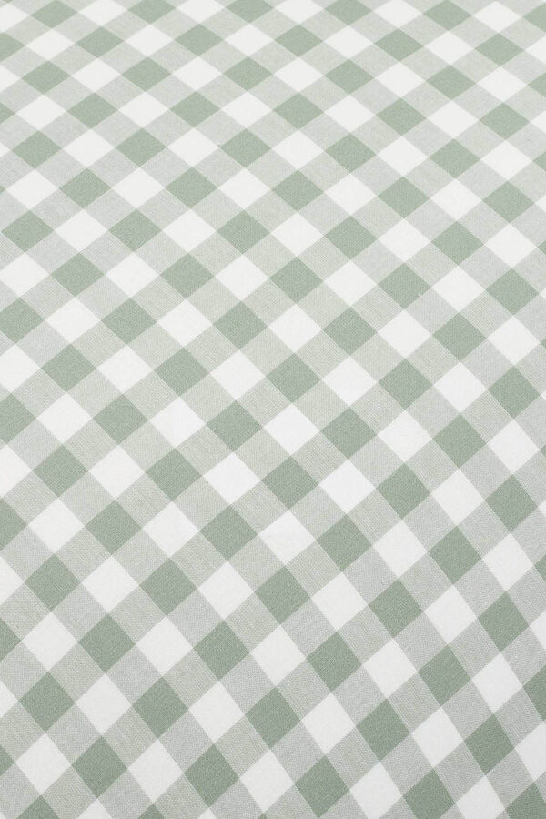 Textura Capa almofada quadrados vichy 45x160 cm. verde