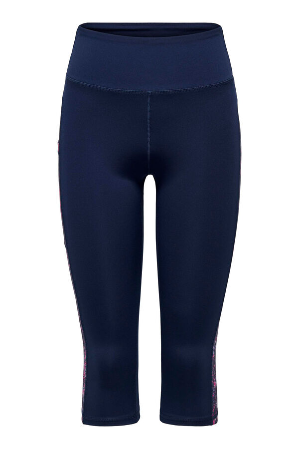 Only Play Legging tres cuartos  azul