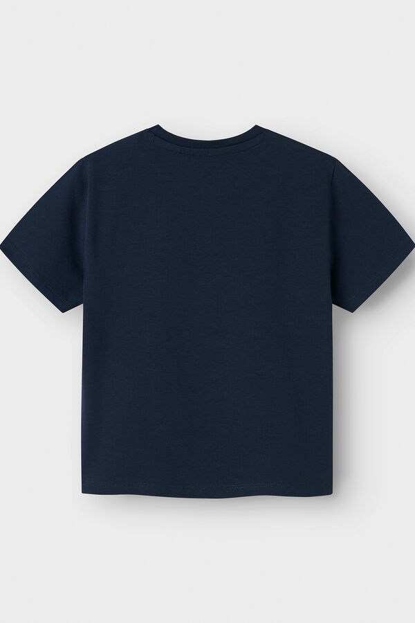 Name it Camiseta ni&ntilde;o Lilo y Stitch azul