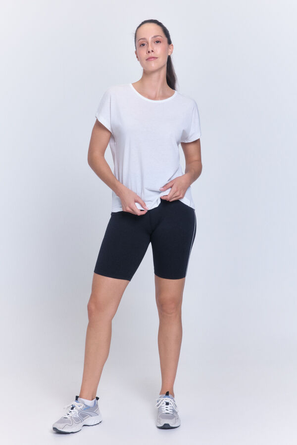 Only Play T-shirt manga curta branco