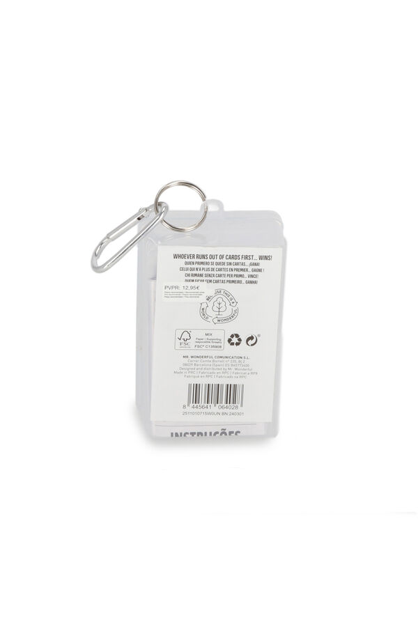 Mr. Wonderful Juego de cartas 1, 2, 3&hellip; MATCH! estampado