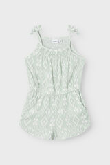 Name it Fato-macaco de tirantes impressos verde