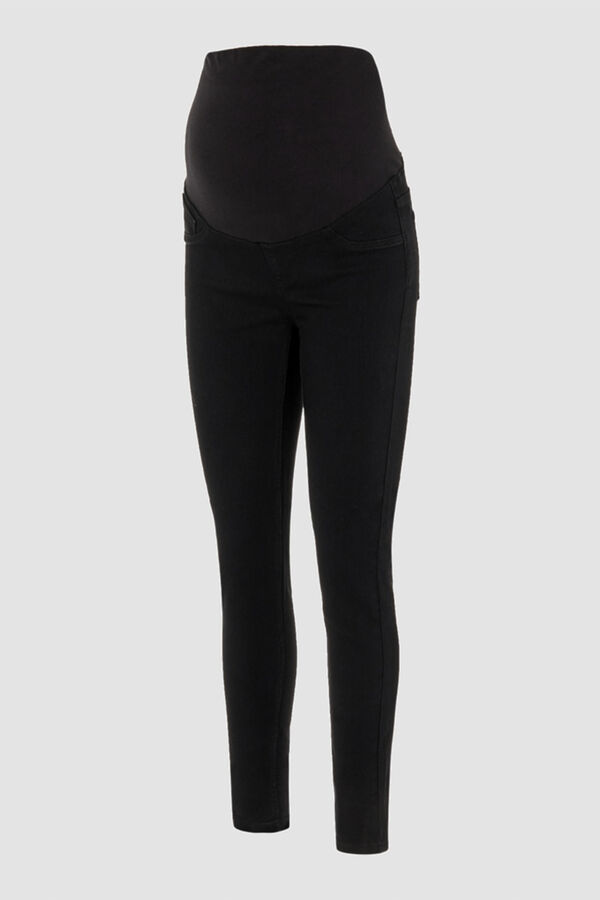 Mamalicious Jeggings maternity de algod&atilde;o preto