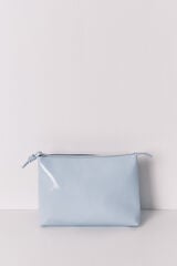 Women'secret Neceser doble mediano charol azul azul