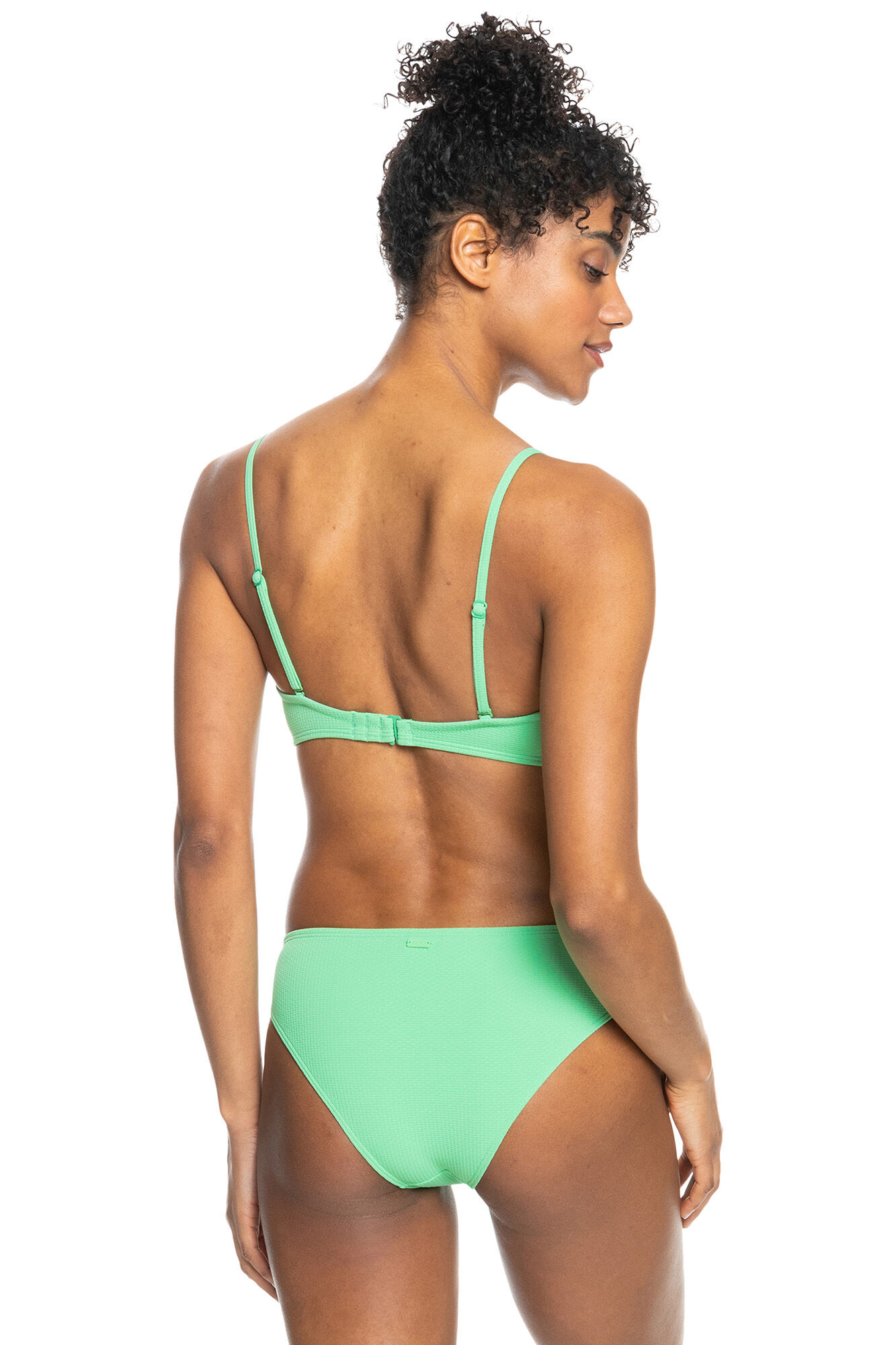 Roxy Color Jam - Conjunto de bikini bandeau para Mujer