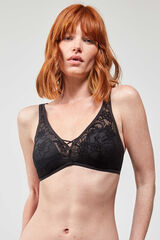 Gisela Non-wired bra preto