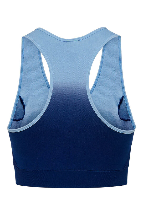 Only Play Sujetador deportivo degradado turquesa