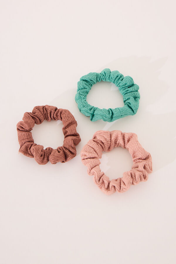 Women'secret Pack 3 mini coleteros rosa, verde, marr&oacute;n blanco
