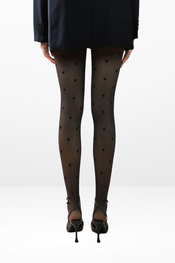 Ivette Bridal Panty Opac Doble Capa 85Dn Velvet Fantasy negro