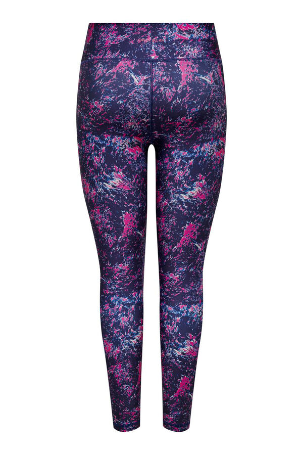 Only Play Legging estampado azul
