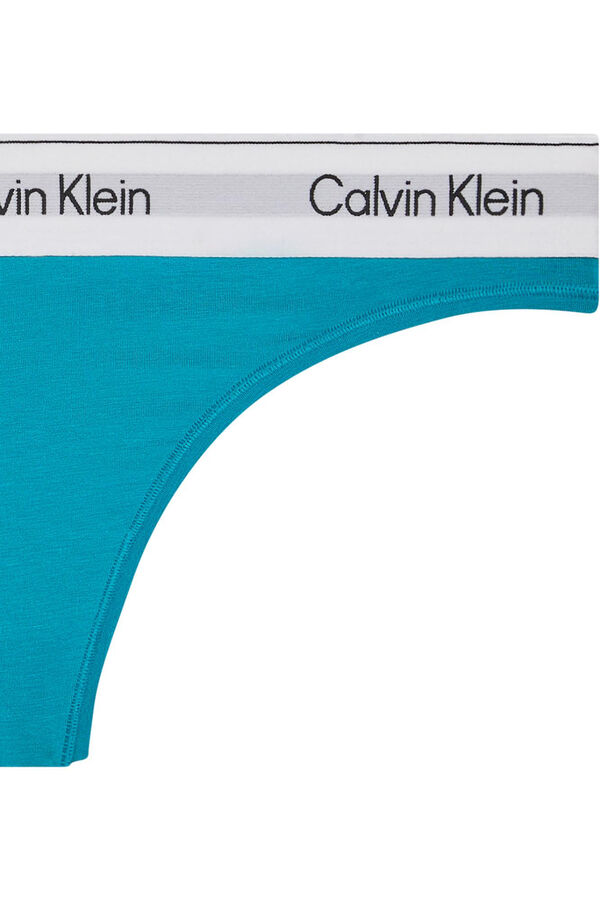 Calvin Klein Braga tanga individual azul