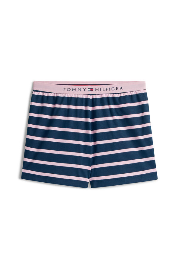 Tommy Hilfiger Conjunto de pijama curto &agrave;s riscas estampado