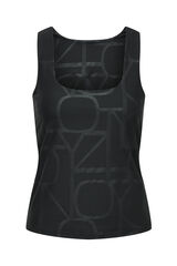 Only Play Camiseta t&eacute;cnica de tirantes reversible negro