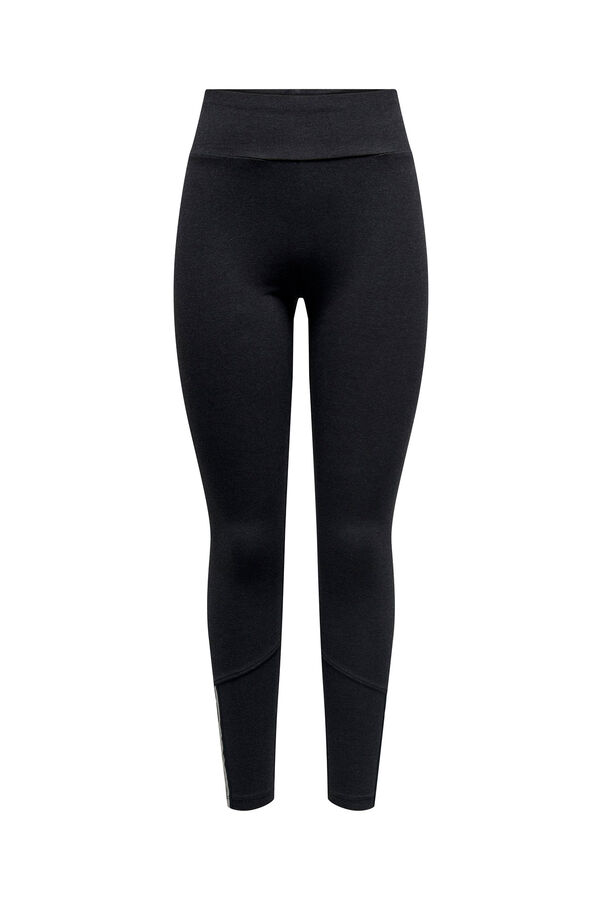 Only Play Legging algod&oacute;n tiro alto negro