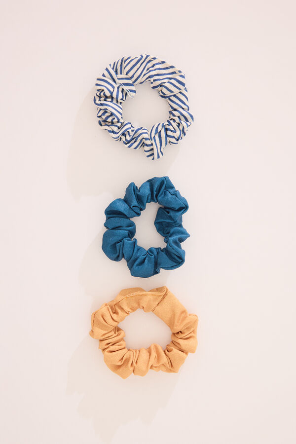 Women'secret Pack mini scrunchies multicolor estampado