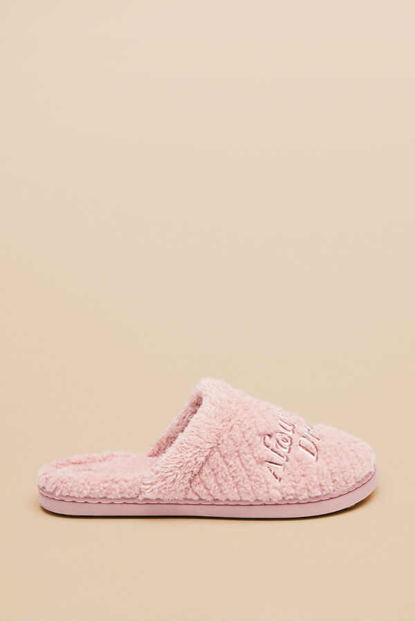 Women'secret Zapatillas casa La Vecina Rubia rosa