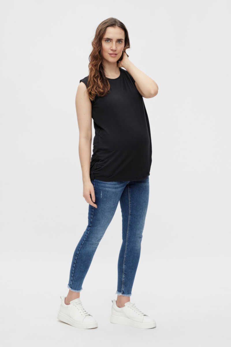 Womensecret Camiseta sin mangas doble función maternity negro