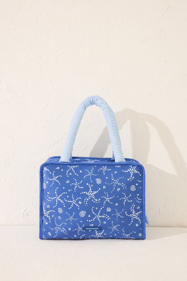 Women'secret Bolso grande Mafalda azul azul