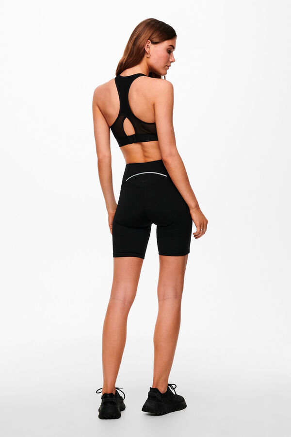 Only Play Legging corto entrenamiento negro