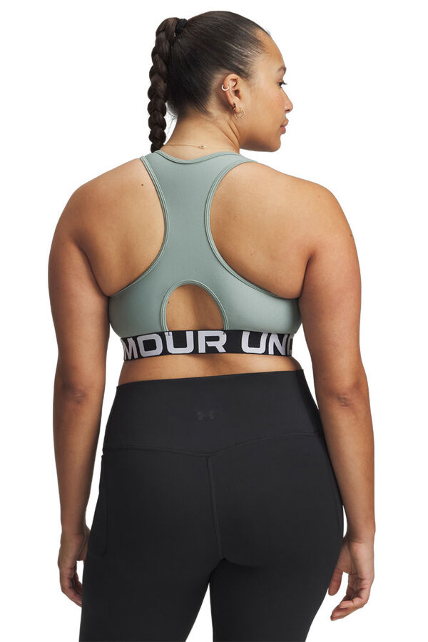 Under Armour Sujetador deportivo verde kaki