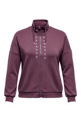 Only Play Curvy Sudadera cuello alto curvy morado/lila