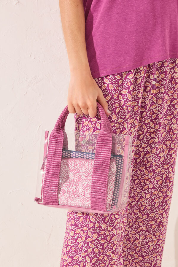 Women'secret Pacote de bolsas de higiene pessoal estampado multicoloridas estampado
