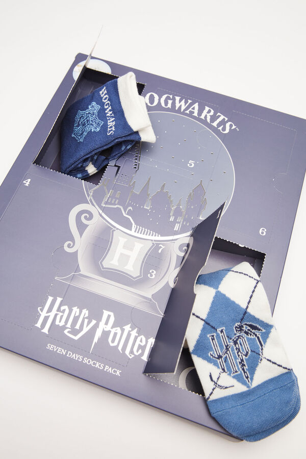 Calcetines de Harry Potter House Crest and Animal Designs, paquete de 5  calcetines para adultos, Multi colorido