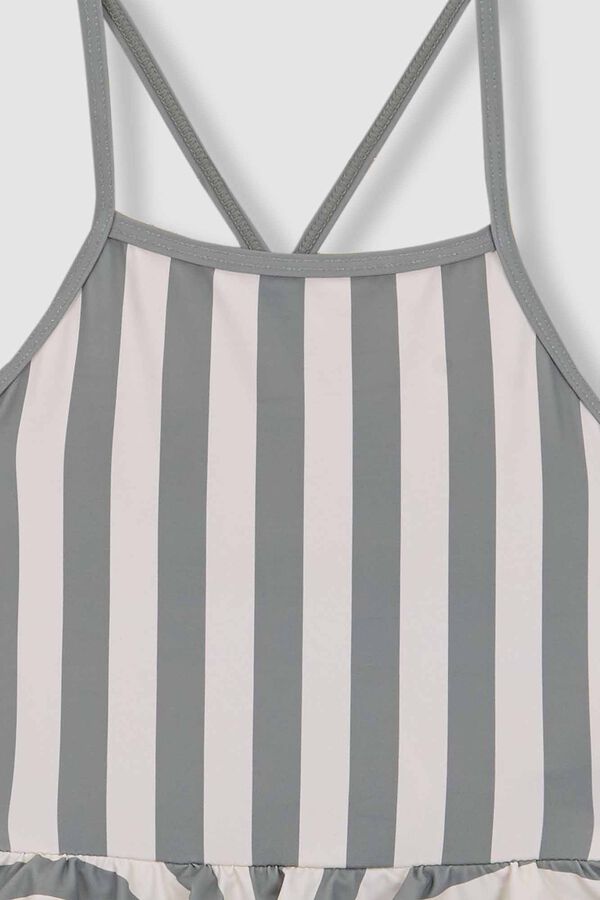 Gocco Maiô riscas cinza cinzento