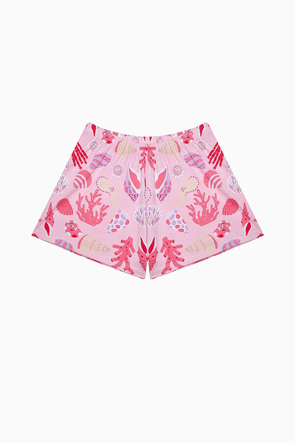 Penti Conjunto de pijama curto estampado azul marinho estampado