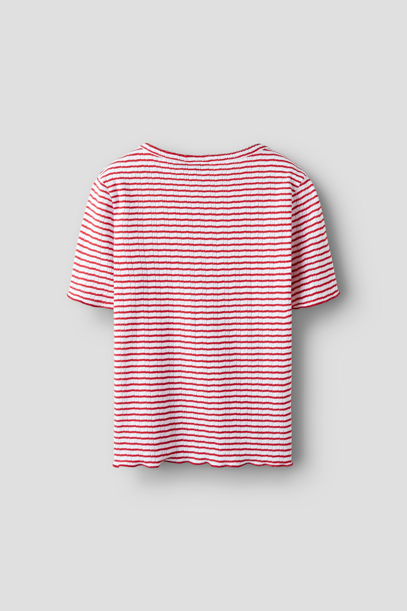 Lmtd T-shirt de manga curta em malha &agrave;s riscas
