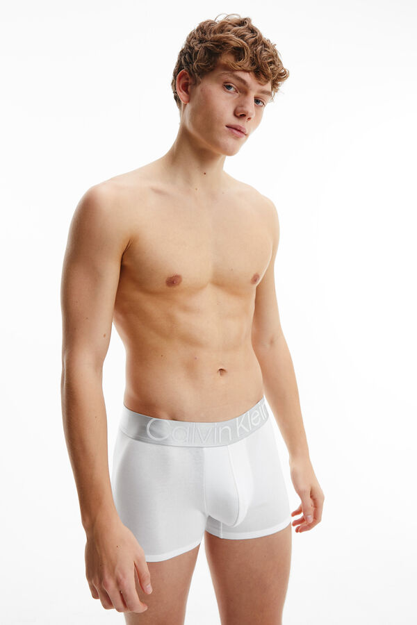 Calvin Klein Pack 3 b&oacute;xer cinturilla brillante estampado