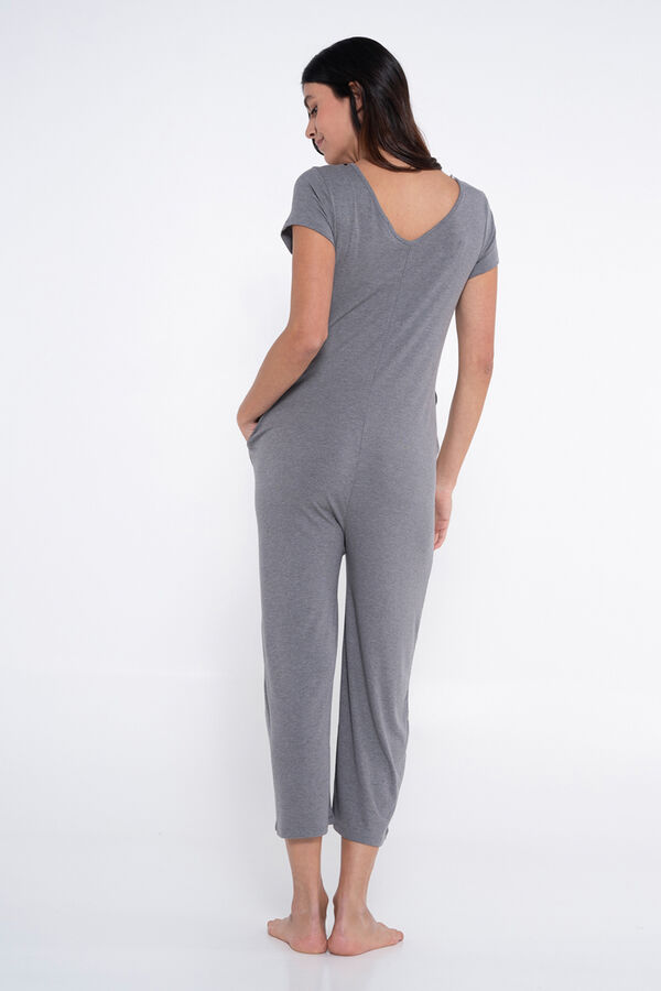 Ohma! Macacão pré-mamã cinzento