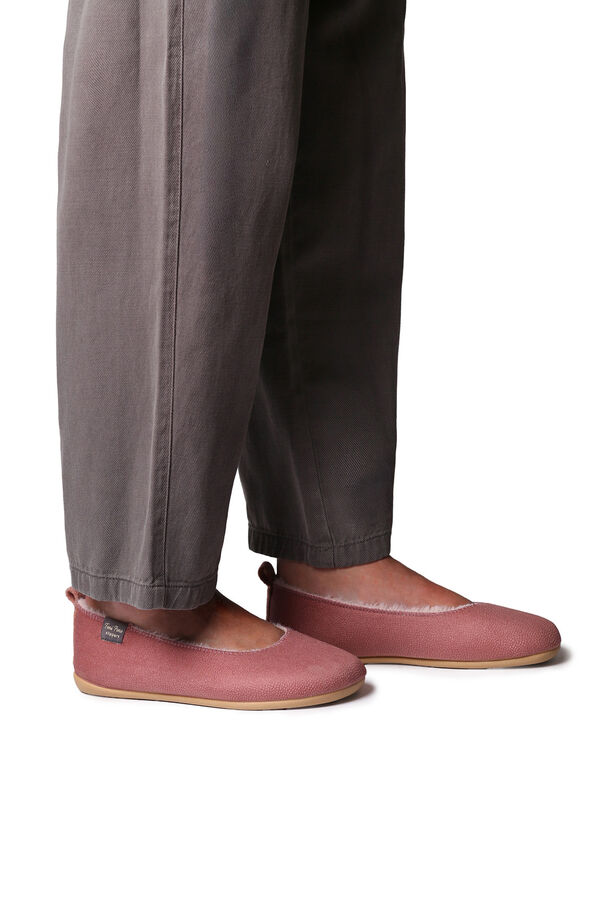 Toni Pons Zapatilla Cerrada Plana Para Mujer fucsia